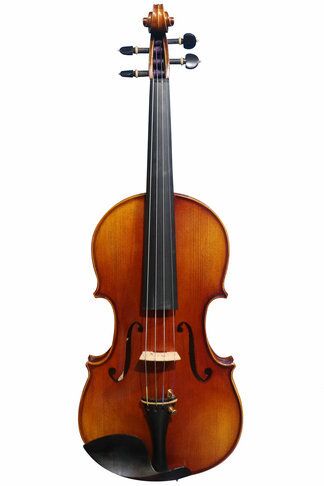 Buy Model SRV1004 Concert Grade Solid Spruce & Ebony Made Violin Different Sizes with Accessories