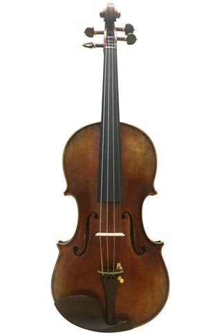 Model SRV1009 Concert Grade European Material Retro Style Solid Spruce & Ebony Made Violin with Accessories